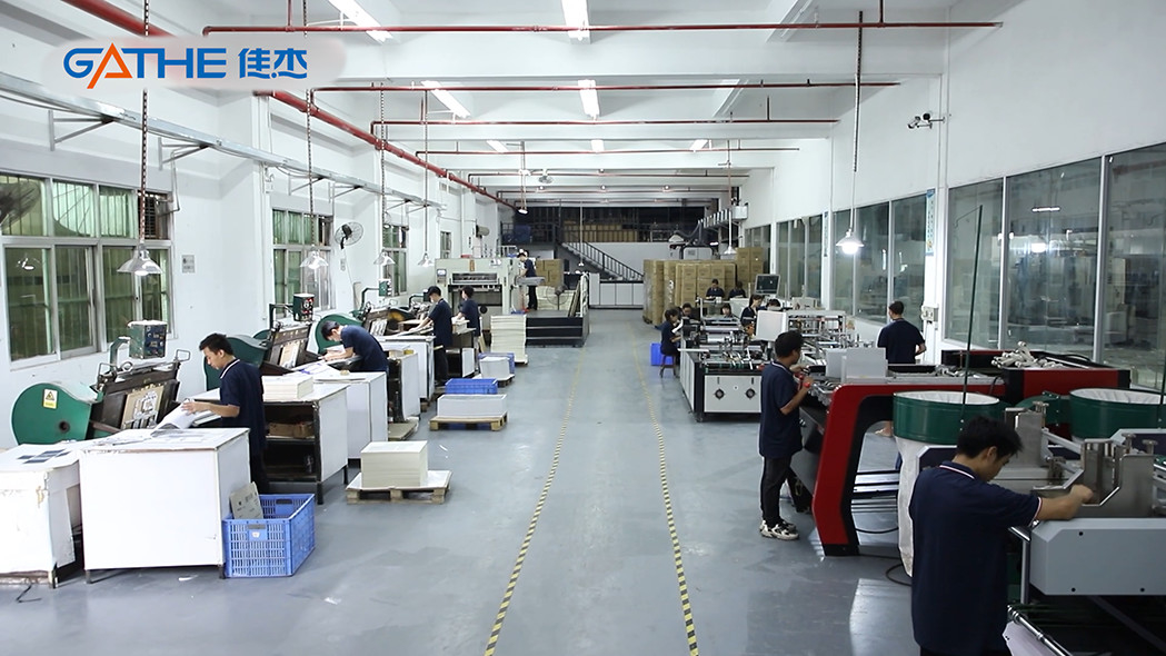 Shenzhen Gathe Printing производственная линия производителя