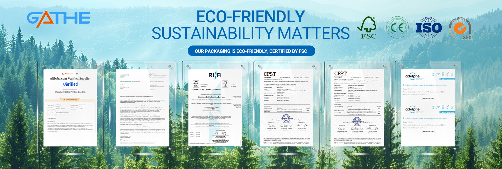 качество Коробка подарка картона упаковывая фабрика