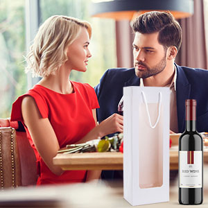 Роскошная бумага цвета коричневого цвета коробки вина Kraft бумажная упаковывая экологическая прочная 2