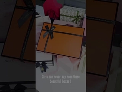 Картонная упаковочная коробка подарочная коробка роскошная бумажная подарочная коробка с луком для одежды