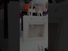 Настраиваемая складная карточная подарочная коробка с жесткой лентой