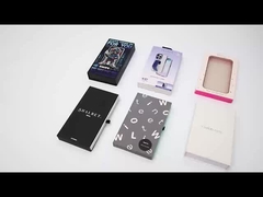 Коробка для упаковки корпуса для мобильных телефонов с вешалки и пользовательским размером Приемлемые PVC аксессуары