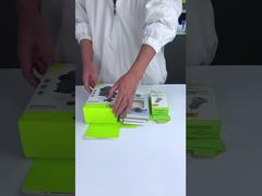 Премиум картонная упаковочная коробка Глянцевая УФ-принтерская коробка Автомобильная зарядка Складные упаковочные коробки