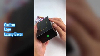 Роскошные подарочные коробки с логотипом на заказ, складное магнитное закрытие