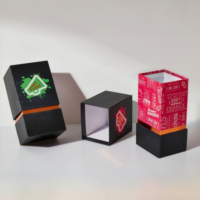 Новый дизайн моды на заказ печать картонная бумажная коробка подарочная коробка с крышкой