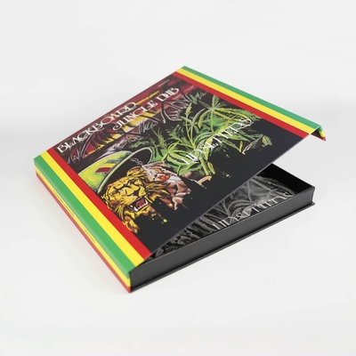 Настройка полный цвет печати Книга Форма картонная коробка CD упаковочная коробка с логотипом магнитное закрытие