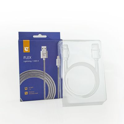 Настраиваемая складная коробка для хранения мобильных телефонов USB кабель для передачи данных Коробка упаковки для кабеля для зарядки автомобилей