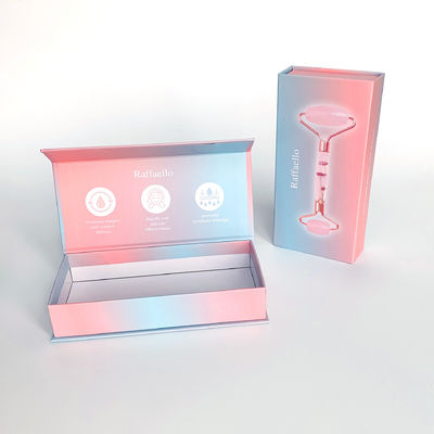 Напечатанный на заказ Flip top Box Skin Care Facial Roller упаковка продуктов Lady Beauty Tools упаковка бумажная коробка для косметики