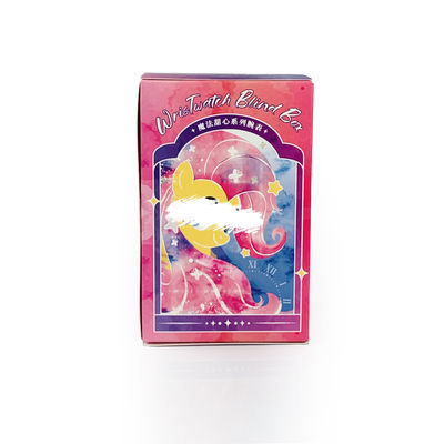 OEM Custom Printing Tear Strip Off Blind Box Surprise Mystery Boxes Искусственные игрушки Упаковка Складные картонные подарки Бумажная коробка